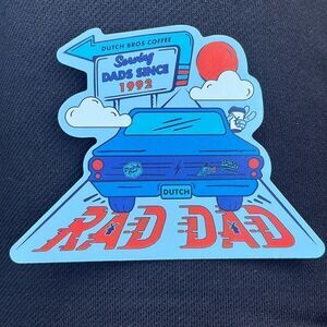 2024 DUTCH BROS FATHER’S DAY STICKER